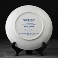 Тарелка винтажная декоративная настенная Фарфор Лошадь Danbury Mint Free Spirits Proud Heart Lesley Harrison