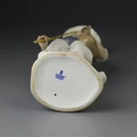 Винтажная фарфоровая статуэтка Мальчик рыбак с удочкой Lladro 4809 Fisher Boy