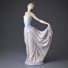 Винтажная фарфоровая статуэтка Испания Lladro Dancer Woman Танцовщица