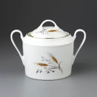 Винтажный кофейный сервиз Лимож Limoges JB de Saint Eloi Колосья