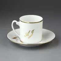 Винтажный кофейный сервиз Лимож Limoges JB de Saint Eloi Колосья