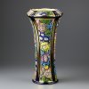 Винтажная английская ваза Mason's с цветочным орнаментом Decoupage Декупаж