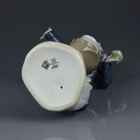 Винтажная фарфоровая статуэтка Клоун с цветком Lladro NAO Flower for my Lady
