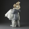 Винтажная фарфоровая статуэтка Испания Lladro 8029 Happiest Day Самый счастливый день Жених и невеста Свадьба