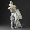 Винтажная фарфоровая статуэтка Испания Lladro 8029 Happiest Day Самый счастливый день Жених и невеста Свадьба