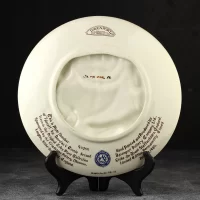 Тарелка винтажная декоративная настенная Англия Джон Фальстаф Davenport Toby Plate Falstaff