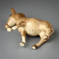 Винтажная фарфоровая статуэтка Англия Осёл Beswick 2110 Donkey Foal