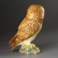 Винтажная статуэтка Сова сипуха Англия Beswick 1046 Barn Owl