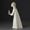 Винтажная фарфоровая статуэтка Испания Lladro 4868 Girl with Candle Девочка со свечой