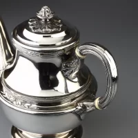 Коллекционный антикварный чайник Orfevrerie Gallia Christofle