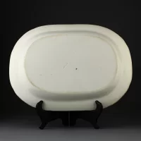 Антикварное блюдо Англия Шинуазри Copeland Spode Blue Willow Голубая ива