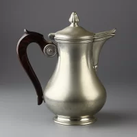Винтажный французский кувшин кофейник Etain D'Art
