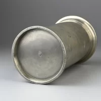 Винтажная оловянная кружка Франция Litre 1