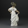 Винтажная фарфоровая статуэтка Испания Lladro NAO 1110 Little Sweetheart Милашка Девочка