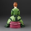 Винтажная фарфоровая статуэтка Franklin Porcelain Meg Мэг Вышивальщица