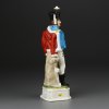 Винтажная фарфоровая статуэтка офицера наполеоновской армии