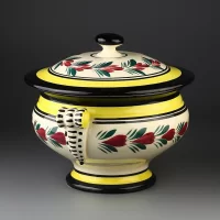 Винтажная французская супница Henriot Quimper