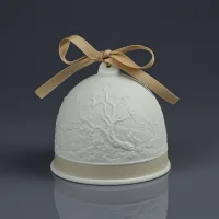 Винтажный фарфоровый колокольчик Осень Campana Otono Fall Bell Испания Lladro 1993