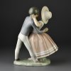 Винтажная фарфоровая статуэтка Испания Lladro 4856 Waltz Time Вальс Поцелуй