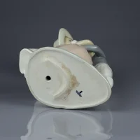 Винтажная фарфоровая статуэтка Время вальса Юноша с девушкой в танце Lladro 4856 Waltz Time