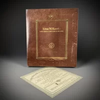 Тарелка винтажная декоративная настенная Фарфор Обжора Колодки Knowles Rarest Rockwells Ye Glutton