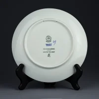 Тарелка винтажная декоративная настенная Фарфор Дания Рождество Сова Royal Copenhagen Christmas Plate 1974 Winter Twilight