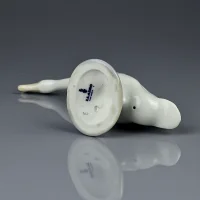 Винтажная фарфоровая статуэтка Утка с вытянутой шеей Lladro 4551 Little Duck