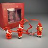Набор ёлочных игрушек Villeroy & Boch Три Санта-Клауса