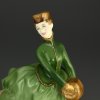 Винтажная фарфоровая статуэтка Англия Royal Doulton 2318 Grace Девушка на коньках