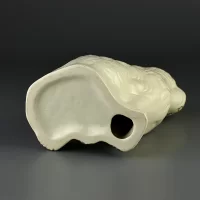 Пара винтажных стаффордширских каминных собак Спаниели Beswick Staffordshire Dogs