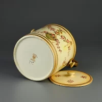 Антикварная английская бисквитница Crown Devon