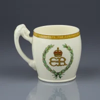 Винтажная памятная кружка к коронации Эдуарда VIII Англия Copeland Thomas Goode & Co 1937 год