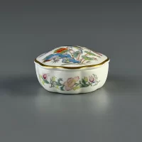 Винтажная шкатулка Веджвуд Wedgwood Kutani Crane