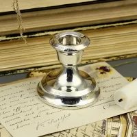 Антикварный английский серебряный подсвечник Henry Perkins & Sons