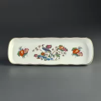 Винтажная английская тарелка Веджвуд Wedgwood Kutani Crane