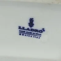 Винтажная фарфоровая статуэтка Мальчик c осликом Испания Lladro 5178 Boy Pulling Donkey