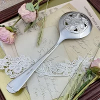 Винтажная английская ложка Sheffield Silverplated