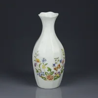 Винтажная английская ваза с цветочным орнаментом Aynsley Cottage Garden