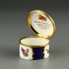 Винтажная английская фарфоровая шкатулка Royal Worcester Connoisseur Collection James Giles