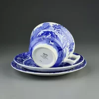 Винтажное английское чайное трио Copeland Spode's Italian