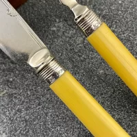 Антикварный набор столовых приборов для рыбных блюд Англия Шеффилд Yates Brothers 1922 год