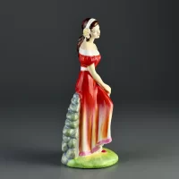 Винтажная фарфоровая статуэтка Англия Royal Doulton 3168 Jemma Девушка Джемма