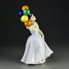 Винтажная фарфоровая статуэтка Англия Royal Doulton 3187 Balloons Девочка с воздушными шарами