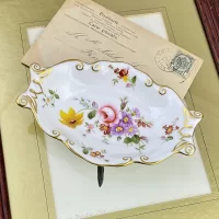 Винтажная фарфоровая розетка тарелочка Англия Royal Crown Derby 1987 год
