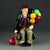 Винтажная фарфоровая статуэтка Англия Продавец воздушных шаров Royal Doulton Balloon Man