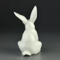 Винтажная фарфоровая статуэтка Испания Кролик Заяц Lladro 5907 Sitting Bunny