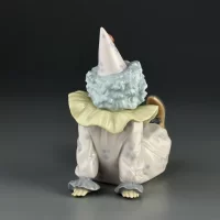 Винтажная фарфоровая статуэтка Испания Клоун Lladro 5812 Tired Friend