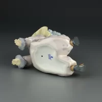 Винтажная фарфоровая статуэтка Испания Клоун Lladro 5812 Tired Friend