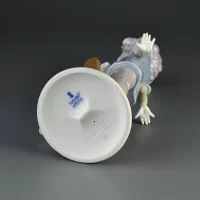 Винтажная фарфоровая статуэтка Испания Клоун с птичкой Lladro 6916 Circus Days