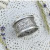 Антикварное английское серебряное кольцо для салфетки Robert Pringle & Sons 1911 год